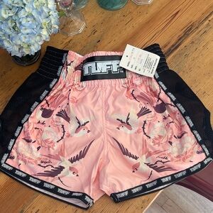 Tuff Athletics Vintage drawstring Muay Thai boxing shorts. BN with tags